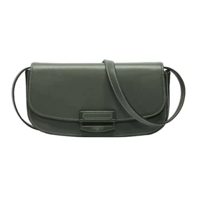 Afbeelding van Liebeskind 407 Crossbody S EZRA 2 Calf Optic Cypress Green, Green