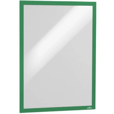 Afbeelding van Durable Duraframe 487305 frame, herbruikbaar, A3, groen, 2 stuks