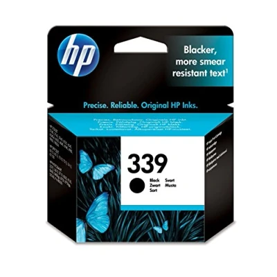 Afbeelding van HP 339 Inktcartridge Zwart, Standaard Capaciteit (C8767EE) origineel van