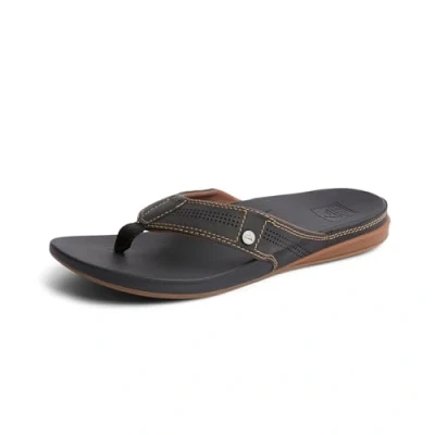 Afbeelding van Reef Cushion Lux Flip Flops voor heren, Zwart/Bruin