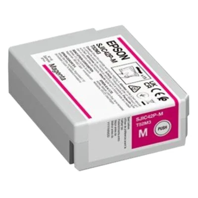 Image de Epson SJIC42P M 50 ml magenta original cartouche d&#039;encre pour ColorWorks CW C4000E (BK), (MK)