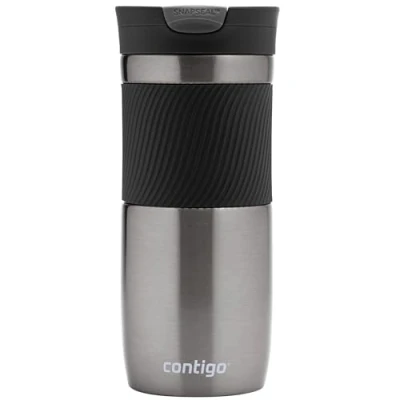 Afbeelding van Contigo Byron Snapseal Thermosbeker, 720 ml, reisbeker van roestvrij staal, geïsoleerd, koffiemok, theemok, BPA vrij, met gemakkelijk te reinigen deksel