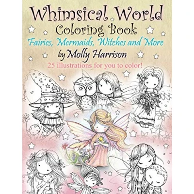 Afbeelding van Whimsical World Coloring Book