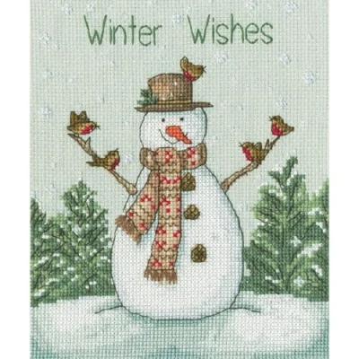 Afbeelding van Borduurpakket Ol&#039;Jack Frost kerst Bothy Threads
