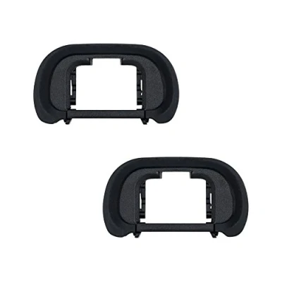 Afbeelding van JJC Oogschelp voor Sony Alpha A7, A7II, A7III, A7R, A7RII, A7RIII, A7RIV, A7S, A7SII, A9, A9II, A58, A99II vervanging FDA EP18 (2 stuks Pro pakket)