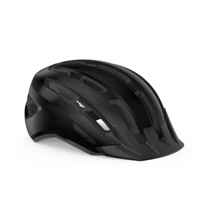 Afbeelding van MET Downtown MIPS Fietshelm Mannen &amp; Vrouwen Racefiets Volwassenen E Bike Trekking Maat M/L (58 61cm) Black Glossy (Zwart)