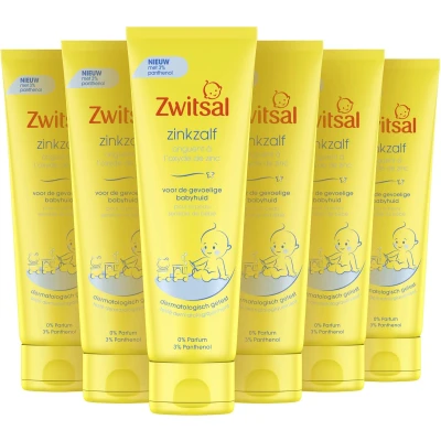 Afbeelding van 6x Zwitsal Zinkzalf 100 ml