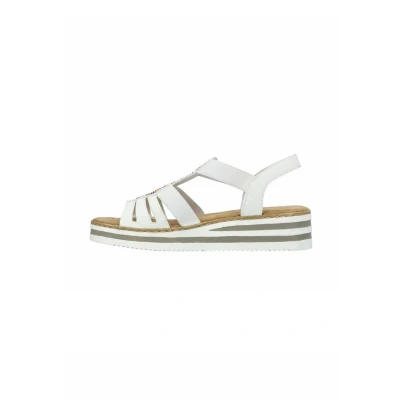 Afbeelding van RIEKER 0240 80 Sandaal wit maat 39