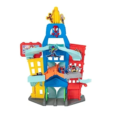 Afbeelding van Spidey And His Amazing Friends City Track Set