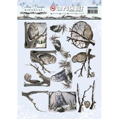 Afbeelding van Nr. 4 Wintertide 3D Push Out Amy Design