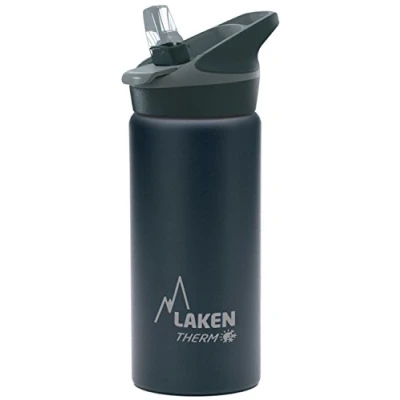 Afbeelding van Laken Thermosfles zwart