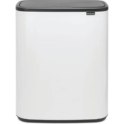 Image de Brabantia Bo Touch Bin 2 x 30 Litres Blanc