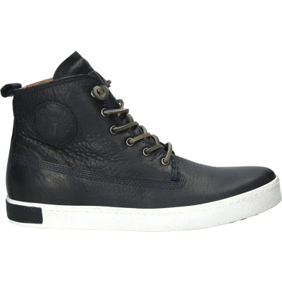 Afbeelding van Blackstone Veterboots, Heren, Maat: 50, Blue Leer