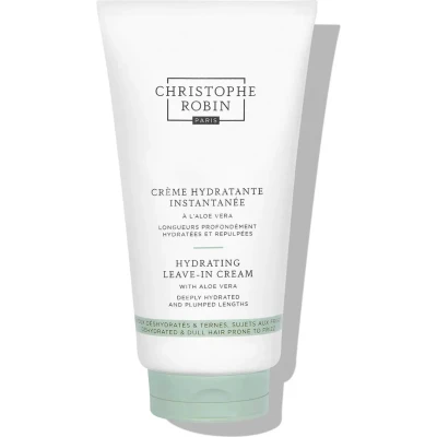 Afbeelding van Christophe Robin Hydrating Leavein Cream WITH ALOE VERA Haarmasker, Maat: 150 ml,