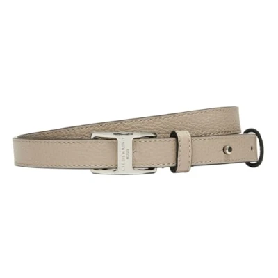 Afbeelding van LIEBESKIND BERLIN Leren Riem Lora Small Pebble Belt 1,9 CM W105 Stone Beige