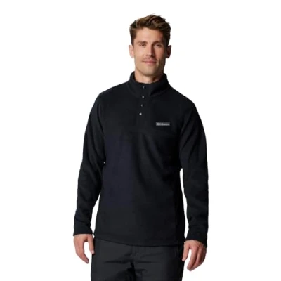 Afbeelding van Columbia Steens MOUNTAIN HALF SNAP II Fleece trui, Heren, Maat: Small, Black