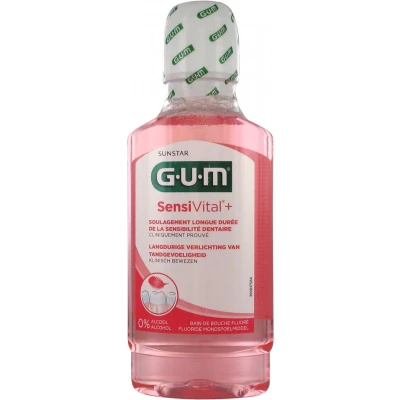 Afbeelding van 4x GUM Mondspoelmiddel Sensivital 300 ml