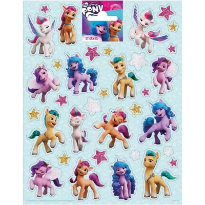 Afbeelding van My Little Pony Stickervel Junior 156 X 200 Mm 34 delig