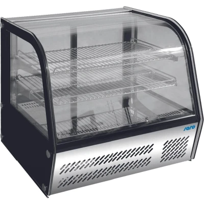 Afbeelding van Koelvitrine Lisette 120 RVS 115L (H)67x(B)69,5x(D)58