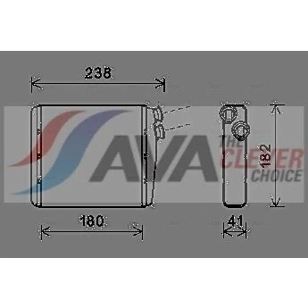 Afbeelding van Ava Cooling Kachelradiateur VOA6163
