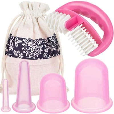 Afbeelding van Soulima Siliconen Chinese cups met massager set