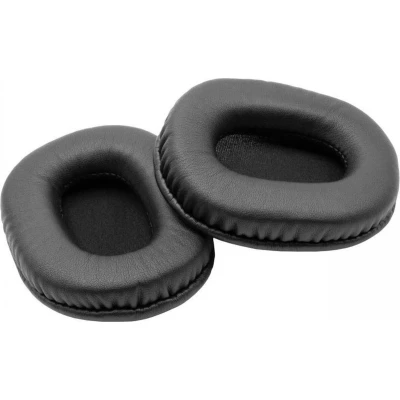 Afbeelding van Oorkussens compatibel met Audio Technica ATH M20, M30, M40, M50, SX1 en Philips SHB7250 hoofdtelefoons / zwart