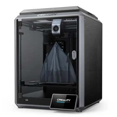 Afbeelding van Creality K1 3D printer, 600 mm/s, ultrasnelle afdruksnelheid, 300 C, hoge temperatuur, gladde textuur via G sensor, snelle koeling door 2 ventilatoren, zelfnivellering (220 x 220 250 mm)
