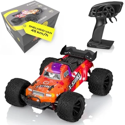 Afbeelding van Overmax Strike RC auto voor Kindren 4x4 Terreinwagen 1:16 Snelheid tot 45km/u Bereik 100m