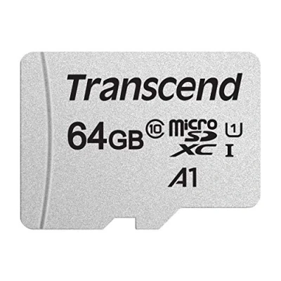 Image de Transcend 300S Carte mémoire flash 64 Go UHS I U1 / Class10 micro SDXC
