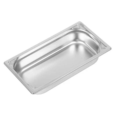 Image de Bac Gastro Inox GN 1/3 65 mm Vogue Inox250 cl