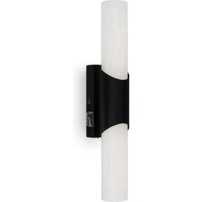 Afbeelding van Briloner LED Spiegellamp Badkamerlamp IP44 6,5W zwart