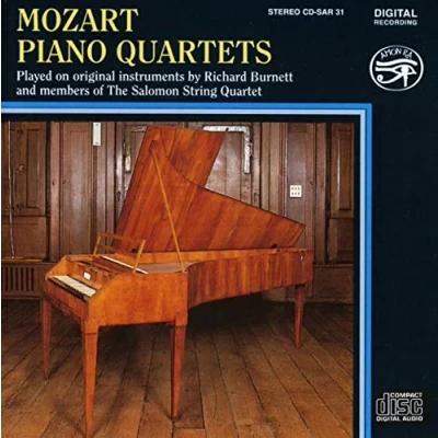 Afbeelding van Members Of Salomon String, Richard Burnett Mozart: Piano Quartets (CD)