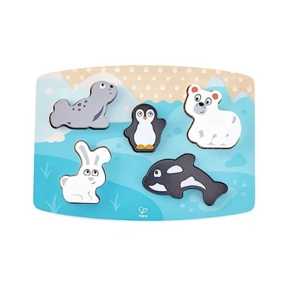 Image de Puzzle Tactile Animaux Polaires