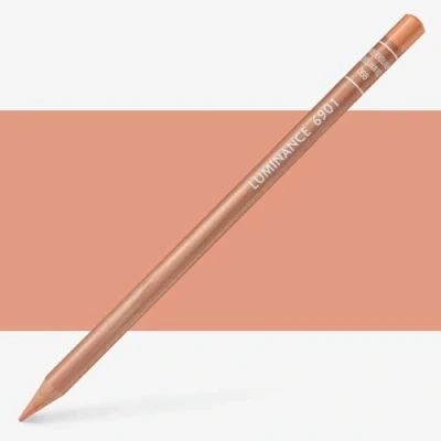 Afbeelding van Caran d&#039;Ache Luminance Colour Pencil Artist Kleurpotloden, 3 stuks, 068 Herculanum Red (6901.068)