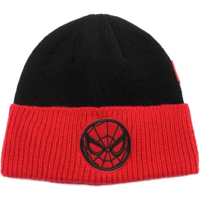 Afbeelding van Marvel Spider Man Zwart en Rood Beanie