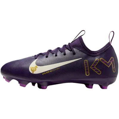 Afbeelding van Nike Performance JR ZOOM Vapor 16 Unisex Voetbalschoenen met Kunststof noppen voor kinderen, Maat: 33, Grand purple/pale ivory