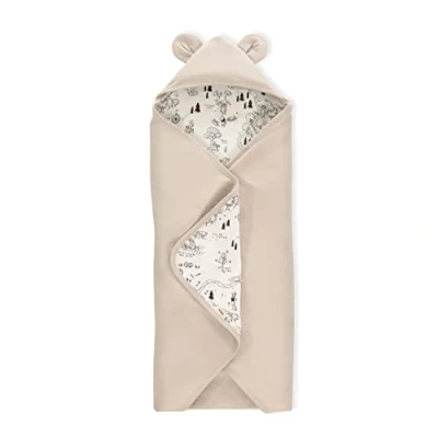 Image de hauck Couverture Enveloppante Bébé Snuggle N Dream Nid d&#039;Ange Siege Auto, Poussette, Nacelle avec Harnais 5 Points, Lavable