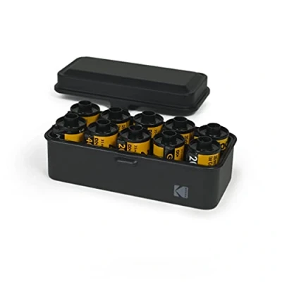 Image de Etui métallique Kodak pour pellicules 120/135 Noir