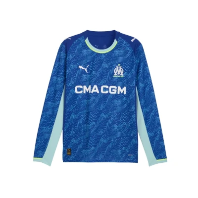 Afbeelding van PUMA Olympique de Marseille 25/26 Third Long Sleeve Jersey Men voor Heren, Blauw, Maat L