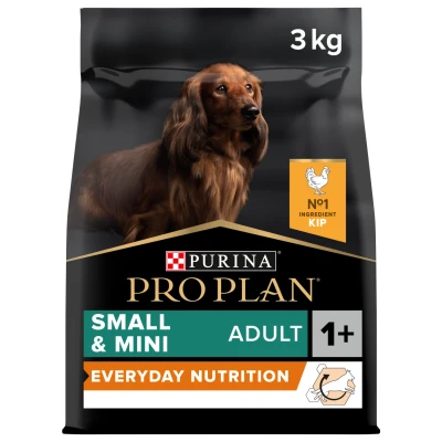 Afbeelding van 4x Pro Plan Adult Small &amp; Mini Everyday Nutrition Kip 3 kg