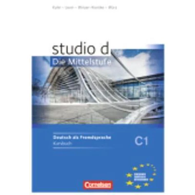 Afbeelding van studio d C1 Mittelstufe Kursbuch mit Lösungen