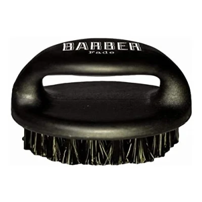 Afbeelding van BARBER MARMARA Fade Brush R baardborstel, reinigingsborstel voor mannen, vingerborstel kapper, haaraccessoires