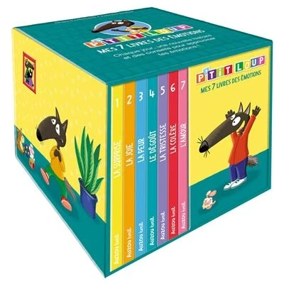 Image de Bibliothèque P&#039;tit Loup &quot;Mes 7 livres des émotions&quot;