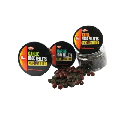 Afbeelding van Dynamite Baits Pre Drilled Pellets &#039;Garlic&#039; (8mm)