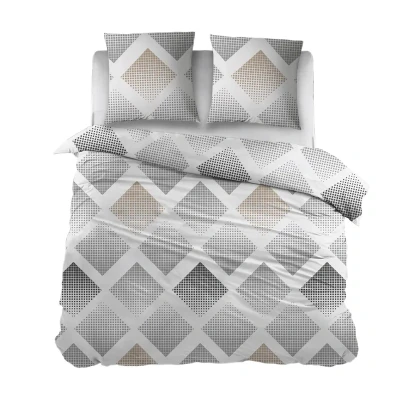 Afbeelding van Snoozing Fieke Dekbedovertrek Extra breed 270x200/220 cm Grijs