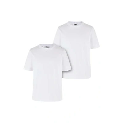 Afbeelding van Urban Classics TEE 2PACK Tshirt basic voor kinderen, Maat: 122/128, white