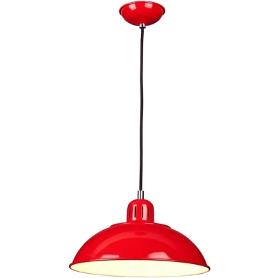 Afbeelding van Elstead Lighting LED Pendelarmatuur Franklin 1X E27 Max 60W Dimbaar Red
