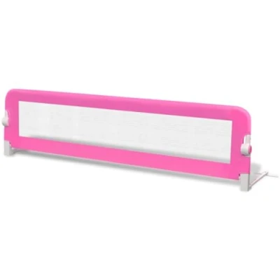Afbeelding van vidaXL Bedhekje peuter 150x42 cm roze