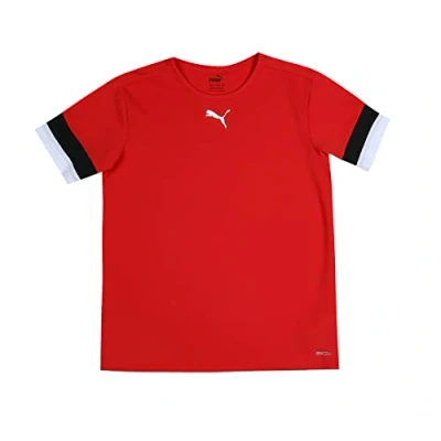 Image de PUMA Teamrise Jersey Jr,Shirt Mixte enfant, Rouge, 116