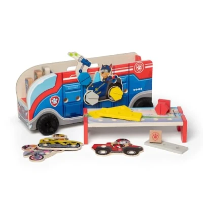 Afbeelding van Melissa &amp; Doug Paw Patrol Missievoertuig, houten speelgoed, Patrol, Montessori educatief ontwikkelingsspeelgoed, cadeaus voor jongens of meisjes van 3, 4, 5, 6 jaar